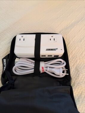 Direct Current (European) to Alternating Current (US) for those traveling.p